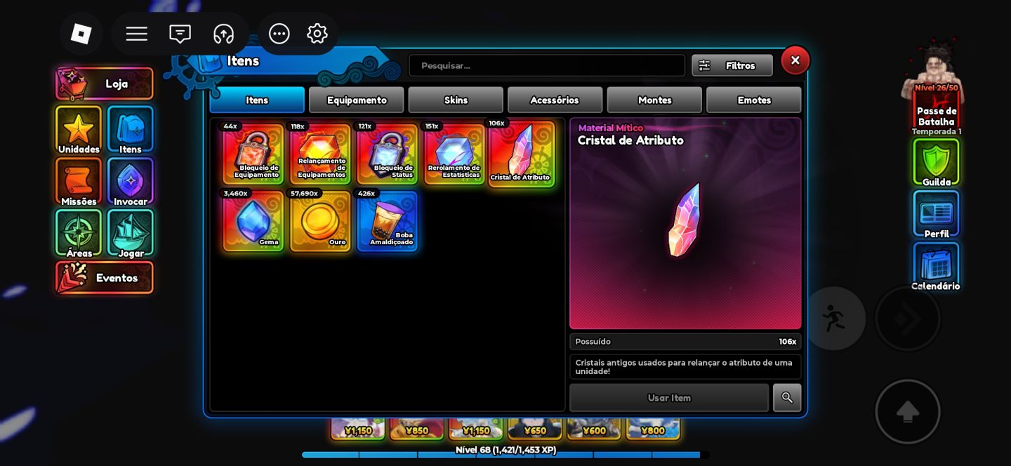 Conta de Anime Expeditions Com 3 Unbounds Op!!!