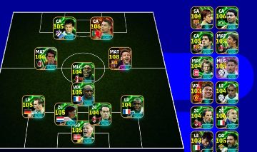Conta boa de efootball mobile