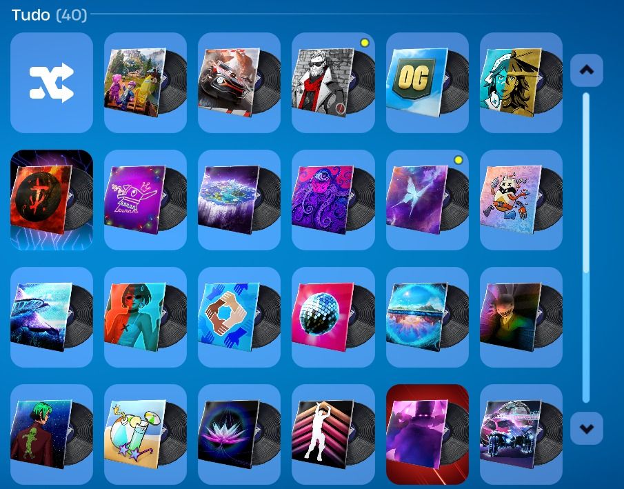 Conta Fortnite antiga cheia de skins lendarias e exclusivas
