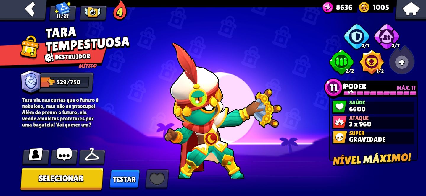 CONTA BRAWL STARS ANTIGA 17K TROFÉUS | 52 BRAWLERS| 150+ SKINS | ACESSO COMPLETO