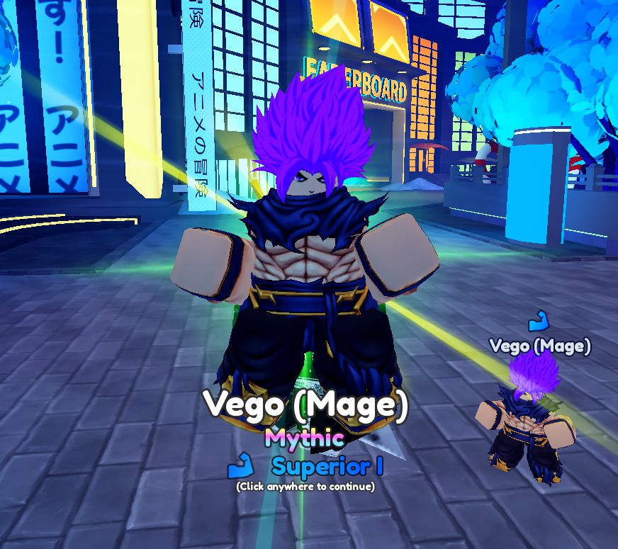 CONTA ANIME ADVENTURES BOA INICIANTE (PAIN) E ALGUNS MITICOS +LVL 42