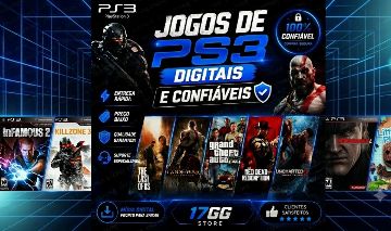 Jogos de PS3 Mídia Digital | Entrega Rápida Preço Baixo e Qualidade