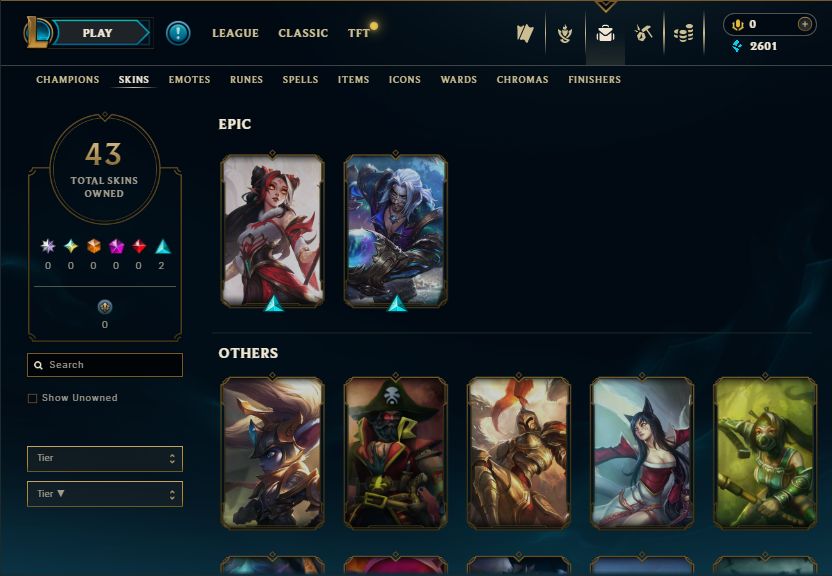 Conta Smurf no ouro 2