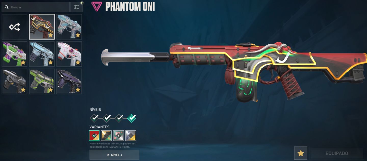 Conta Valorant Muitas Skins +3k gastos!!!