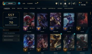 Conta antiga lvl 248