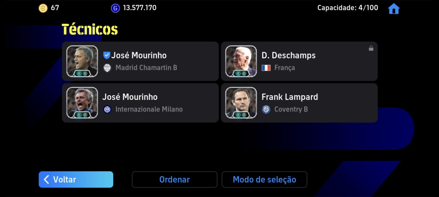 CONTA EFOOTBALL COM FORÇA COLETIVA 3243