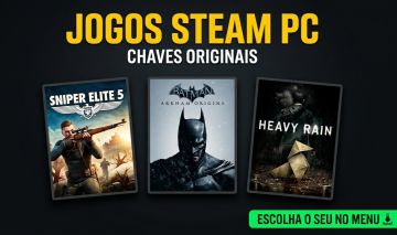 [MENU] Keys Steam PC - Jogos Originais - Escolha o Seu
