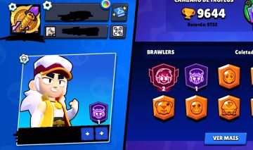 Conta de Brawl stars muito boa e rara, criada em 2021!!!!!!!