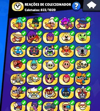 CONTA BRAWL STARS 2020 | 83.154 TROFÉUS | 106 BRAWLERS | 459 SKINS