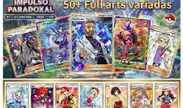 Novas cartas e 50 Full ART variadas - Pokémon Tcg Pocket