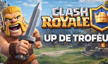 Subo/up de contas de clash Royale