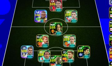 Conta Efootball! 3249 Força | Semi-Full | Ney Blitz + CR7 Épico + Nesta 108