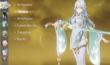 CONTA DE GENSHIN IMPACT COM TIME PREMIUM DO FLINS,ZIBAI,NEFER E SKIRK+30 TIROS