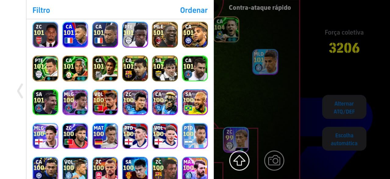 Conta antiga com vários jogadores roubados