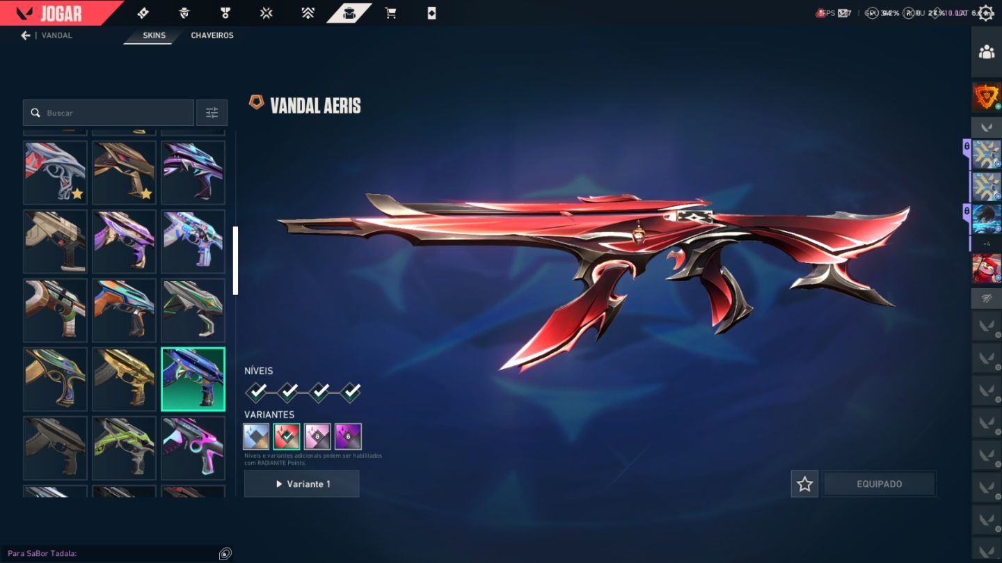 CONTA DE VALORANT FULL SKIN (PROMOÇÃO INEDITA)