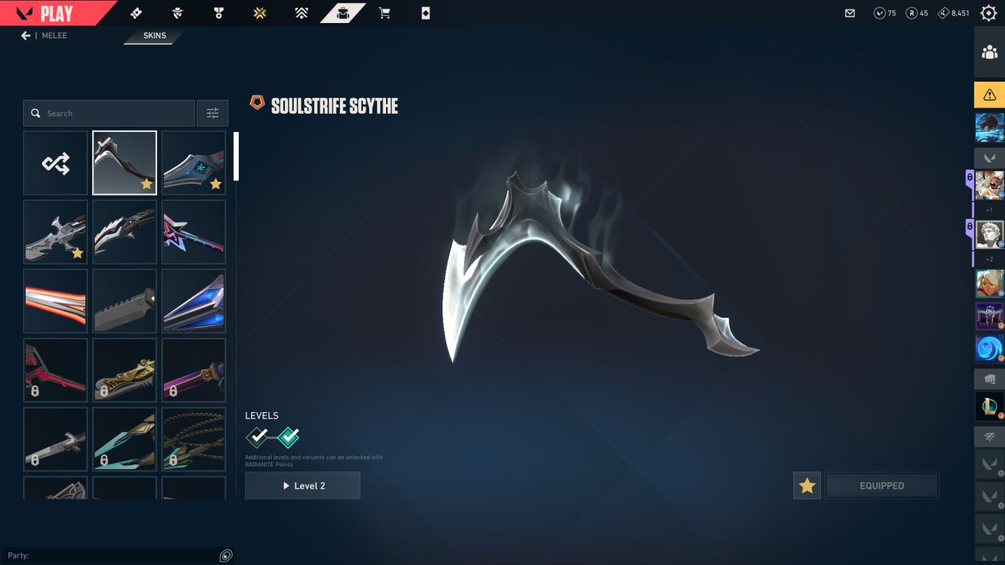 Conta VALORANT Full Acesso | Único Dono | Skins TRYHARD | R$ 1.285,70 gastos
