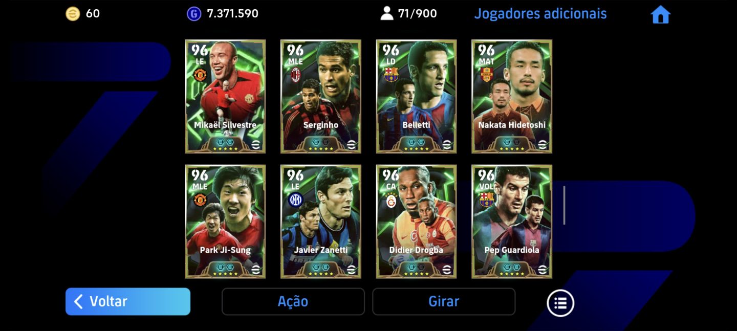 Conta Efootball Recheada Mobile