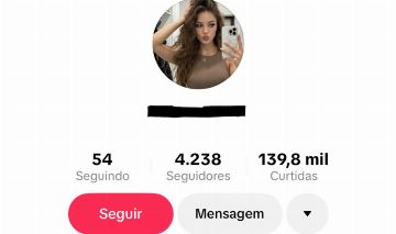 CONTA TIKTOK MUITO ENGAJADA + 4K SEGUIDORES REAIS!