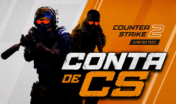 Conta CS2 com mais de 1000 horas jogadas e skins