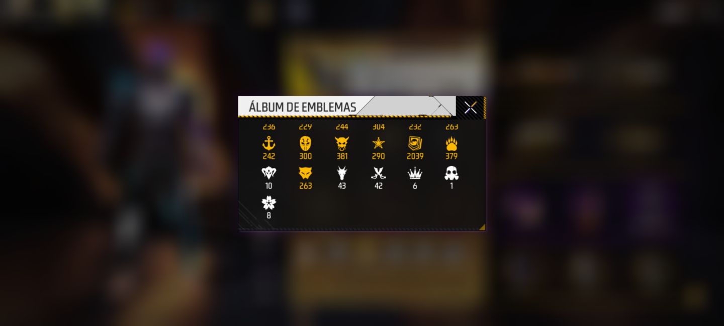 CONTA DE FREE FIRE, PRIME 8, 10 EVO, 2 PÉ DESCALÇO, +1K DE PEITAS, ITENS RAROS