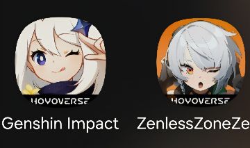 Conta de genshin impacto e zenless zone zero juntas!