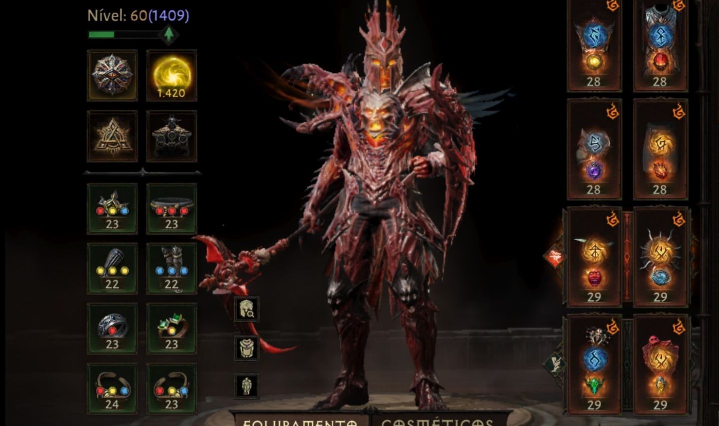 [50% OFF ] CONTA DIABLO IMMORTAL | 1.6K RESSONÂNCIA | 100% F2P