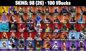 CONTA FORTNITE COM 98 SKINS GOLD MIDAS/STORM/SPIKE/JULES/VENOM/OCEAN/VERGE