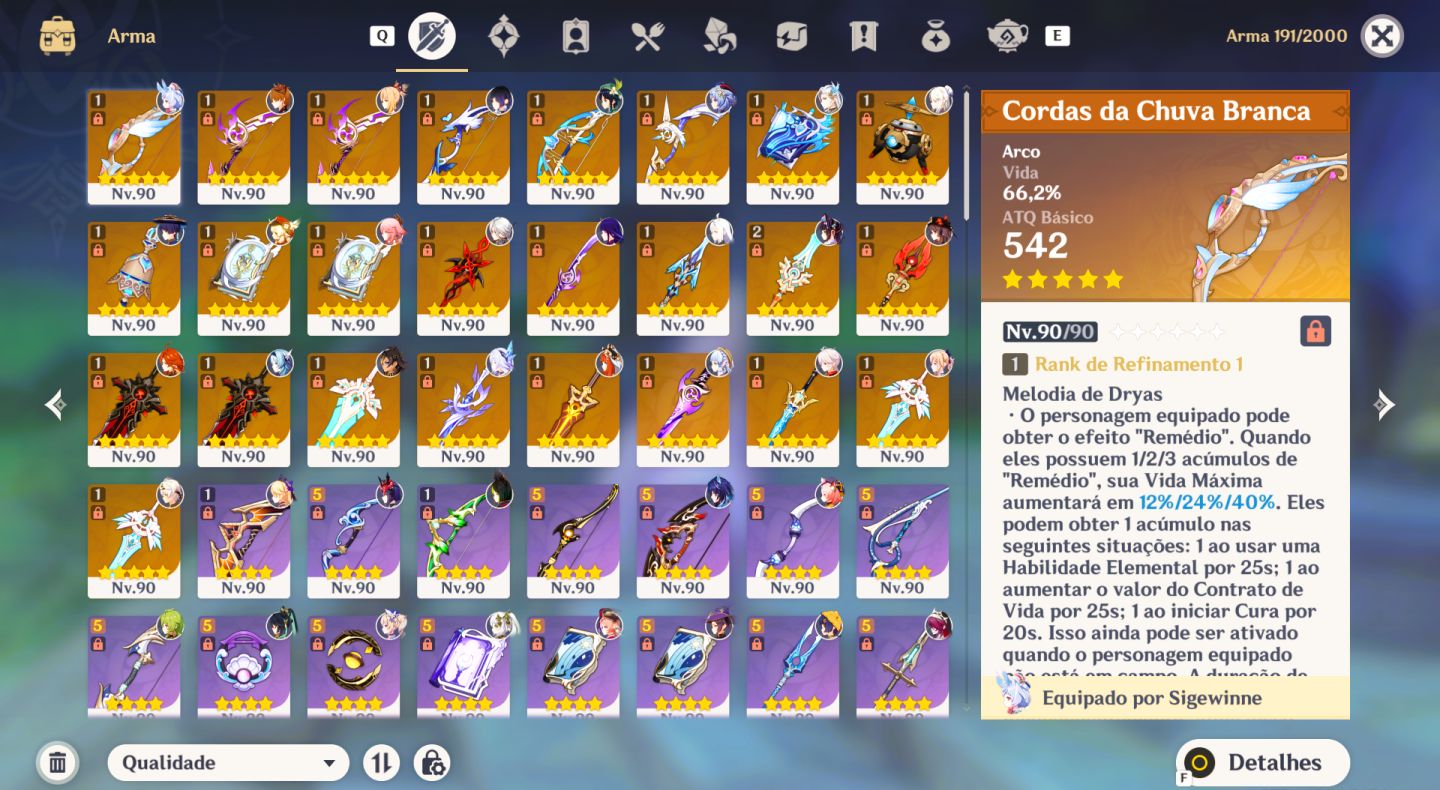 CONTA AR60 END GAME RARA, COM VÁRIOS PERSONAGENS T5