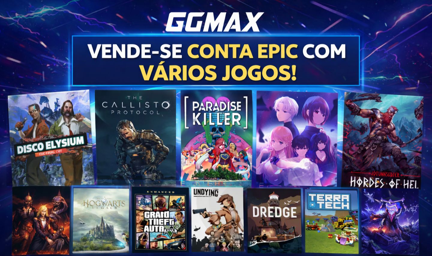 CONTA EPIC GAMES COMPLETA ÓTIMA OPORTUNIDADE!