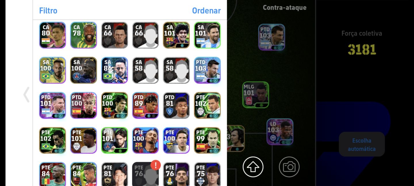 CONTA DE EFOOTBALL 3200