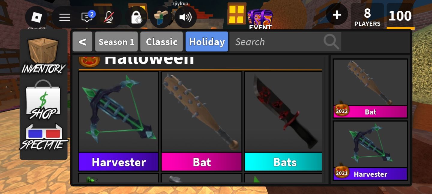 CONTA DE ROBLOX COM MUITOS ROBUX GASTOS E UPADA NO MM2