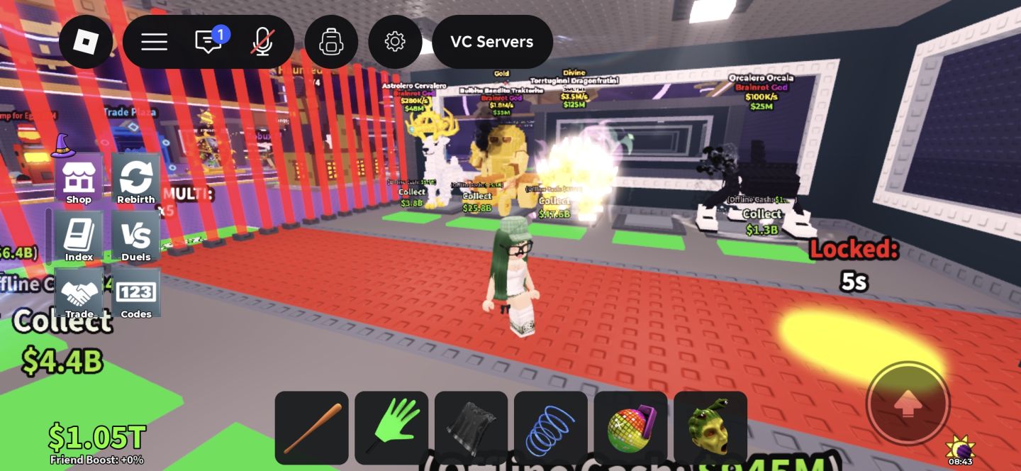 Conta roblox 38k gastos, unissex, valor negociável