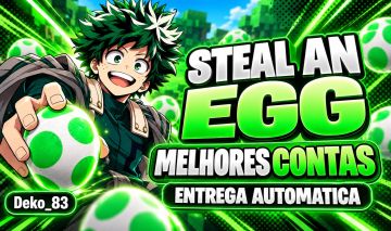 [Entrega Automática] Steal an Egg/Roube um ovo (Melhores contas)