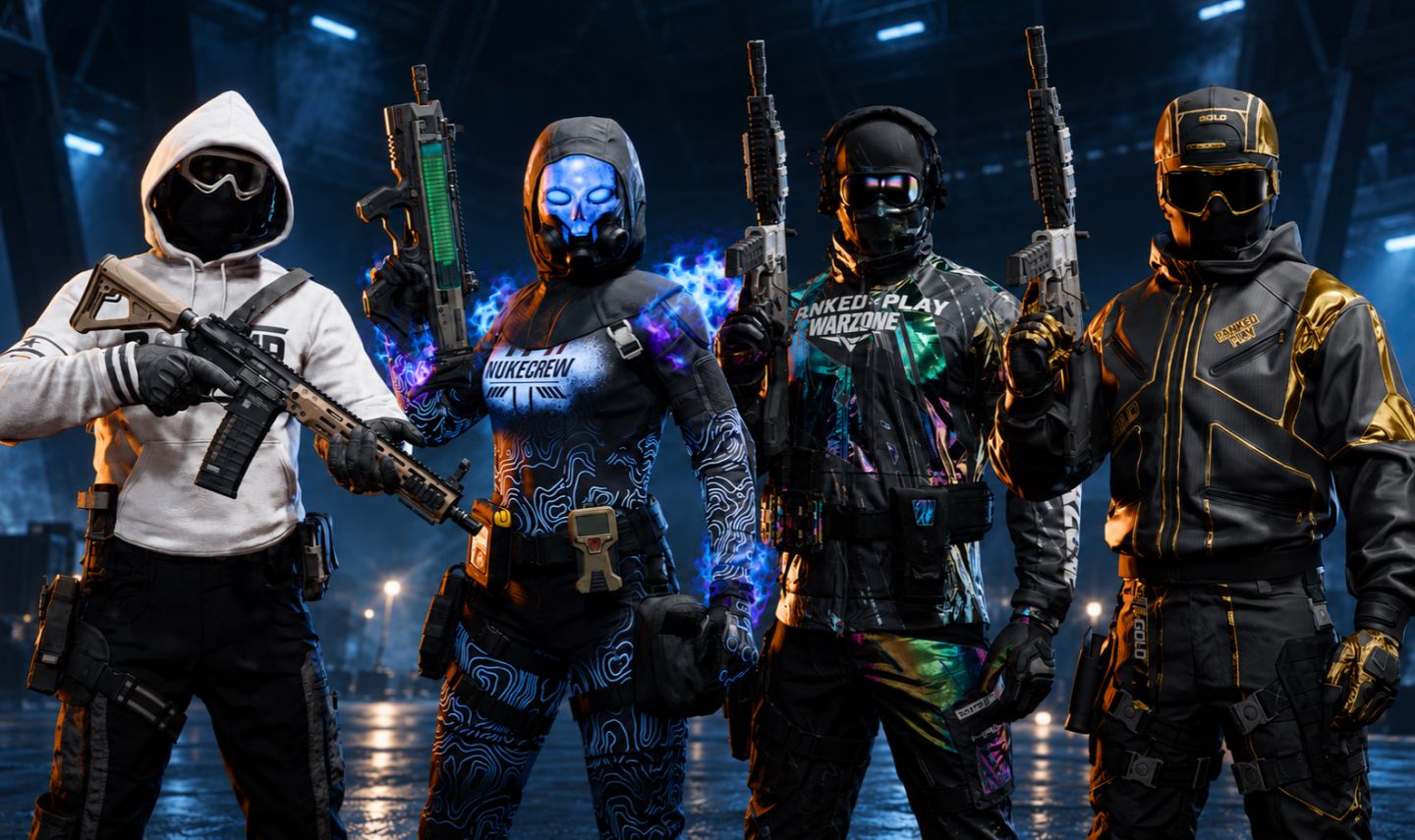 Conta Warzone/BO7 Antiga com Nuke e Irridescente, com recompensas da beta do MW4