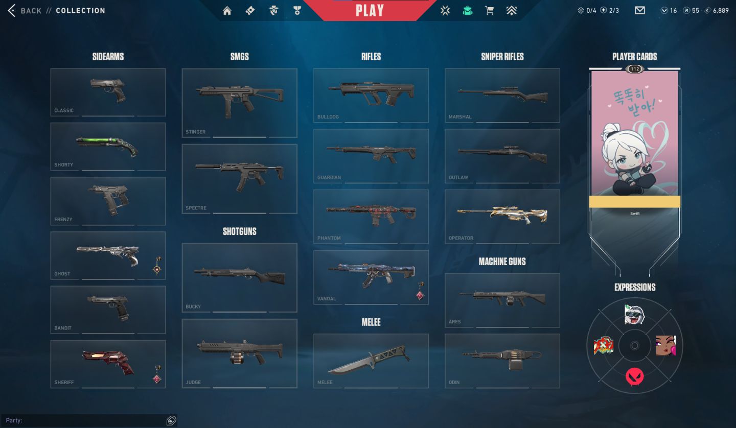 Conta de VALORANT com MUITAS skins (xeno caçadora, prelúdio) R$1400 gastos!
