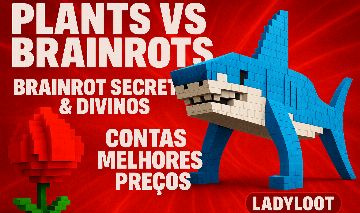 Conta com Itens Mais Procurados Plant vs Brainrot até 98% de desconto