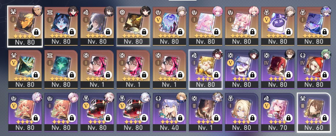 CONTA END GAME LVL 70 - SW LVL 999, YAOGUANG, SPARXIE, CASTORICE E +