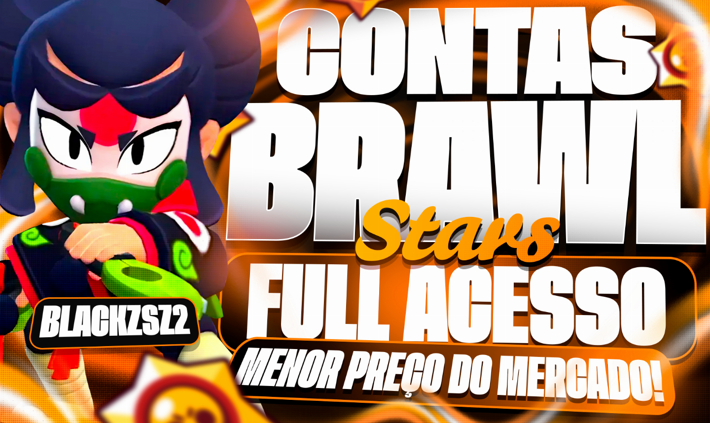 [ENTREGA AUTOMATIZADA] CONTAS BRAWL STARS, 60K,50K,40K,30K,20K - MENOR PREÇO!!
