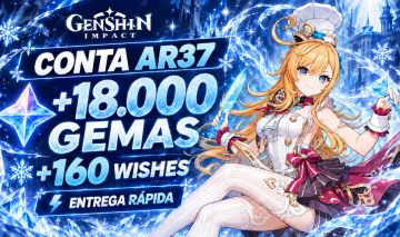 Genshin Impact AR37 | 18K+ Primogemas | 160+ Pulls | Europa | Not Rolled