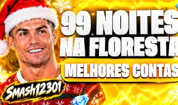 CONTA 99 NOITES NA FLORESTA COM CIBORGUE (sem robux e nenhuma skin)