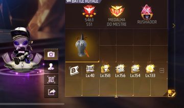 Conta de Free Fire 2019 prime 6 (faço promoção)