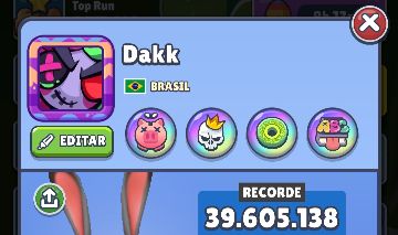 CONTA SUBWAY SURFERS RARA - RECORD DE 39M+ (FULL ACESSO)