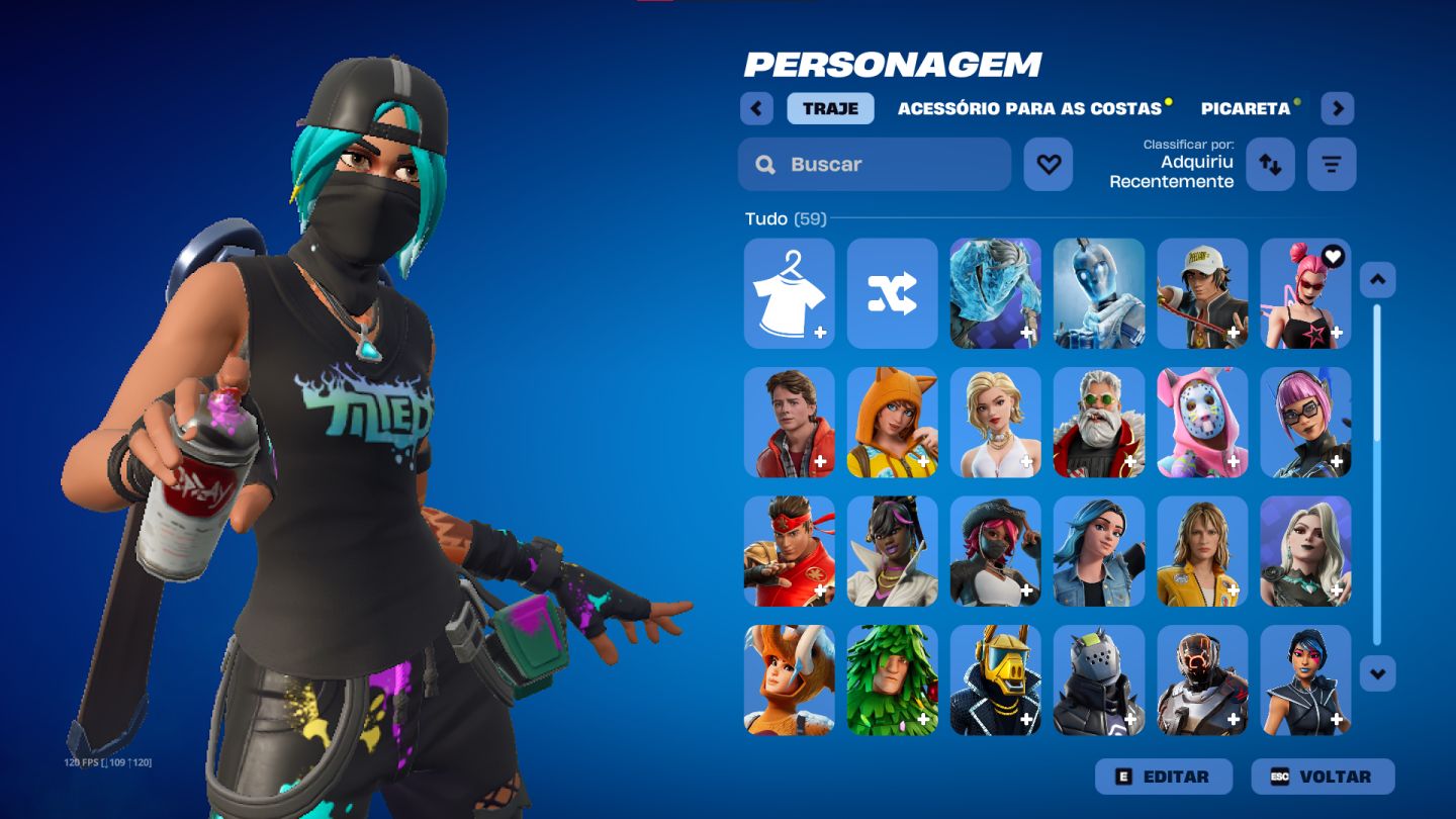 Conta Fortnite Tryhard