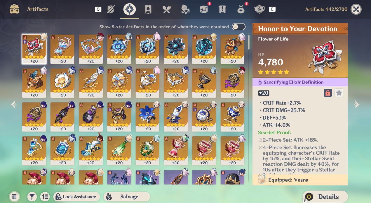 [Login Diário - na 56 - 20X T5] Vesna, Vodyanitsa, Furina +++