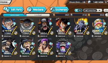 CONTA FORTE DE OPBR COM 6 EX, 2 DELES NO LVL 100