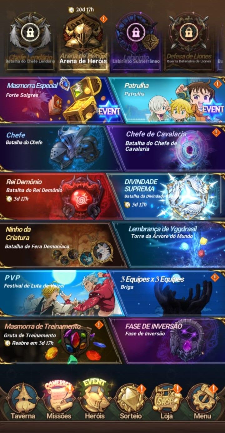 CONTA 7DS GRAND CROSS - COLLAB SOLO LEVELING