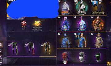 CONTA FREE FIRE BRABA ANJOS AVENTUREIRO BARBINHA CAMISA DE TIME