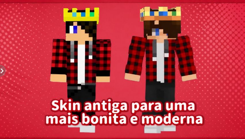 Faço a sua Skin do Minecraft Todas as Versões
