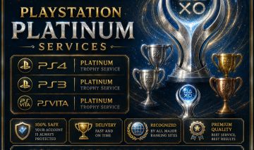 Platina - Desbloqueios de troféus nas plataformas PS4, S3 e PSVITA