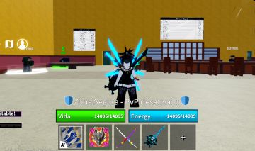 CONTA COM DRAGON PERM E VARIAS OUTRAS FRUTAS OTIMA PRA PVP!!